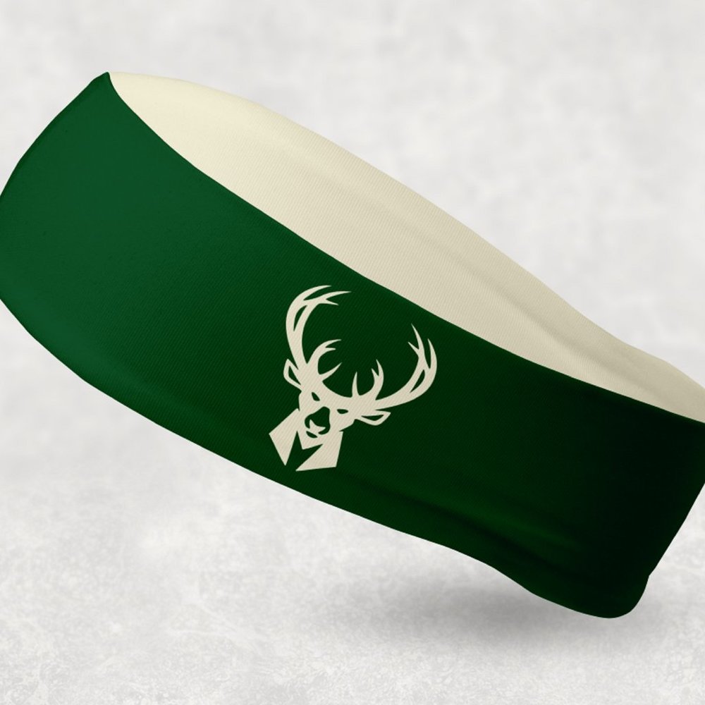 NEW - Reversible Milwaukee Bucks Headband